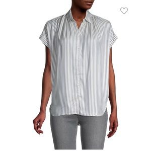 Madewell Striped Button Up Shirt